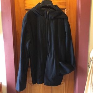 JCrew men’s zip up wool jacket